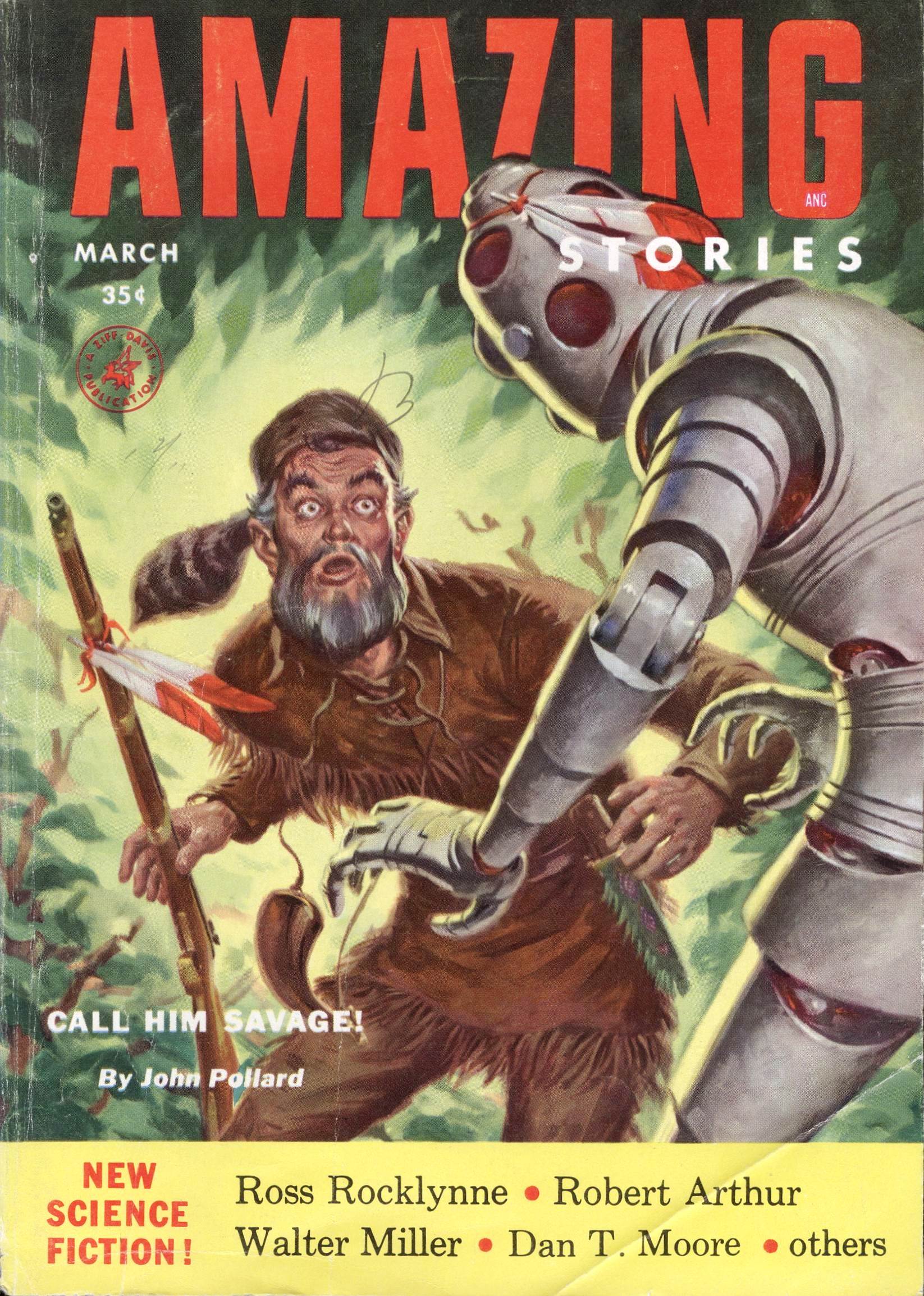 Amazing Stories, March 1954