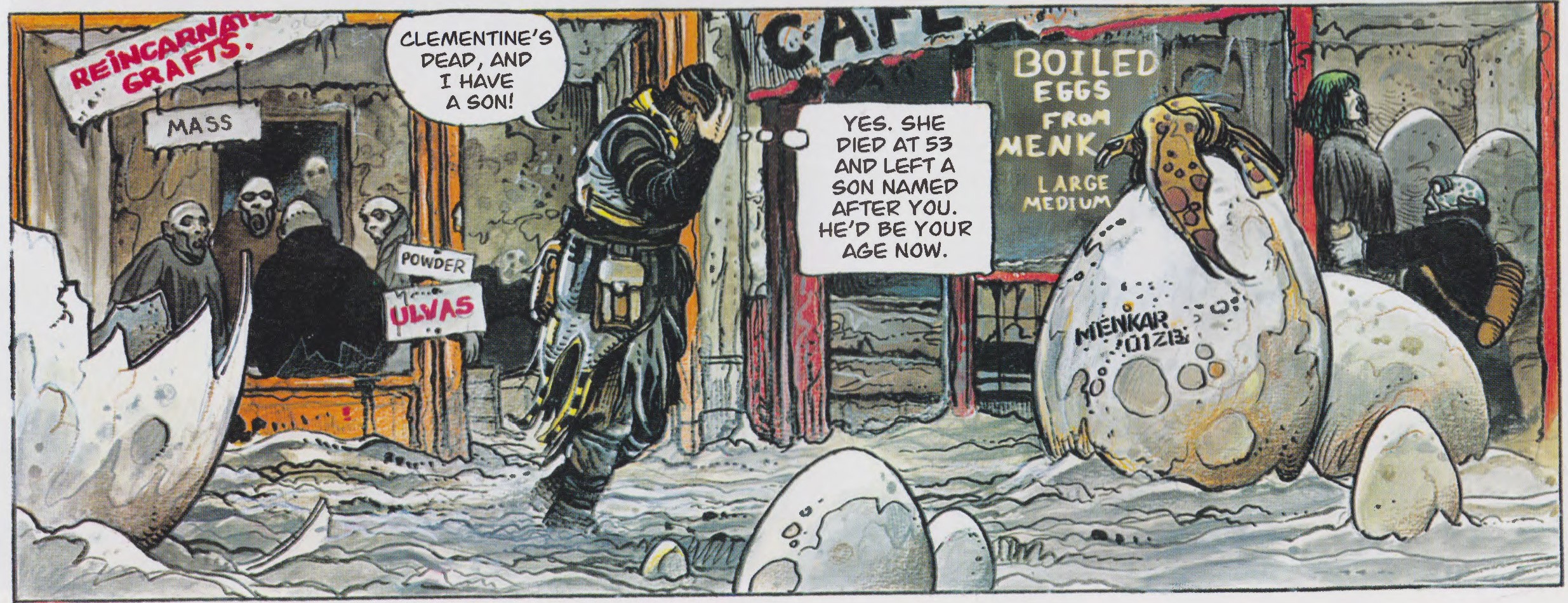 A SF “bande dessinée” Review: Enki Bilal's La Foire aux immortels